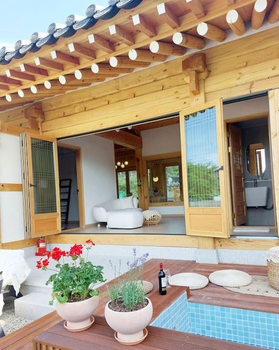 Gyeongju Hanok Sohwa Exteriér fotografie